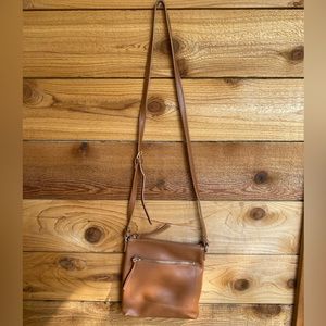Faux Leather Crossbody Purse